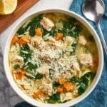 Lemon Chicken Orzo Soup Recipe