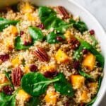 Autumn Butternut Squash Quinoa Salad Recipe