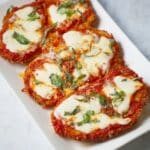 Crispy Baked Chicken Parmesan with Fresh Mozzarella and Basil Recipe