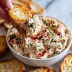Baked Boursin Dip with Roasted Tomatoes Recipe