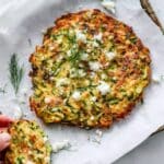 Zucchini Fritters With Feta Recipe