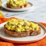 Avocado Egg Salad with Red Onion, Pickles, and Mustard Recipe