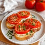 Cheese and Tomato Toast Recipe