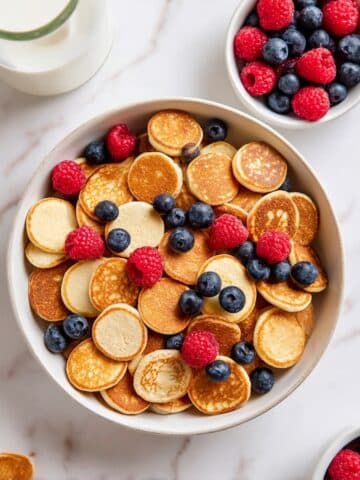 Oat-Flour Mini Pancakes (15 Minutes, Toddler-Friendly!) Recipe