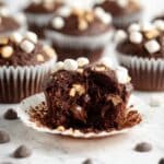 Rocky Road Brownie Cupcakes Recipe