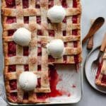 Simple Strawberry Slab Pie Recipe
