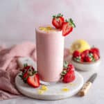 Strawberry Lemon Smoothie (Paleo, AIP, Vegan) Recipe