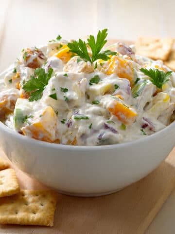 Crab Salad with Ranch, Celery, and Parsley Recipe