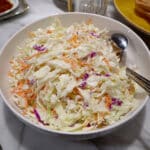 Creamy Coleslaw with Lemon and Horseradish Recipe