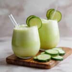 Cucumber Spinach Pineapple Protein Smoothie Recipe