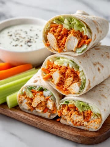 Buffalo Chicken Wrap Recipe