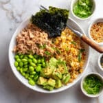 Crunchy Rice Spicy Tuna Bowls Recipe