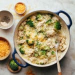 Cheesy Chicken Broccoli and Rice (One-Pot) Recipe