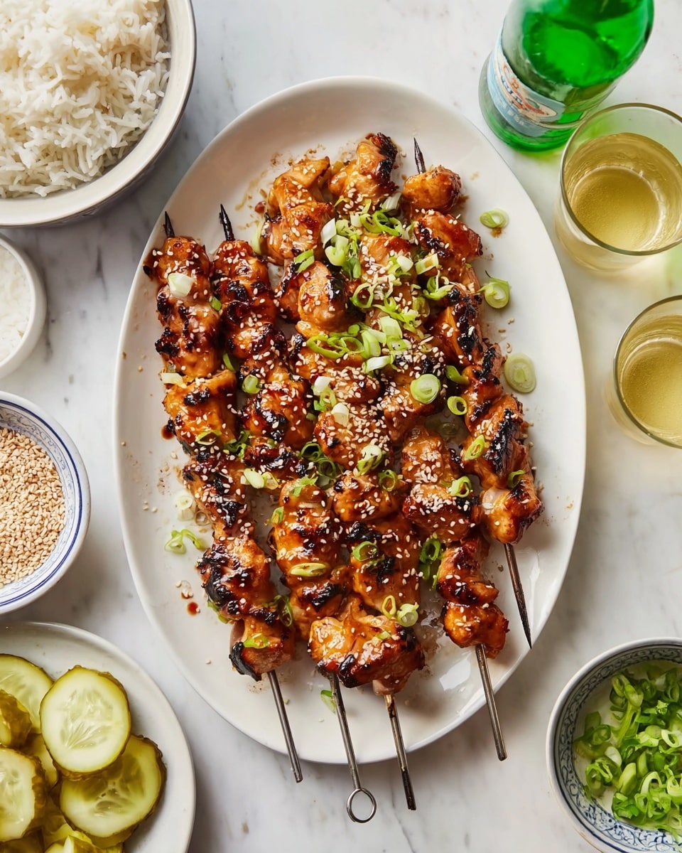 Sesame Chicken Kabobs Recipe - Recipe Image