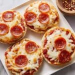 Fast and Kid-Friendly English Muffin Pizzas Recipe