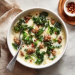 Cauliflower Sausage Kale Soup Recipe