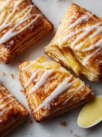 Lemon Cheesecake Hand Pie Pastries Recipe